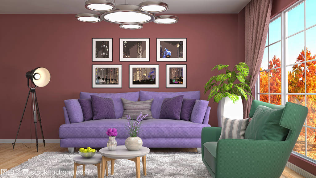 室內(nèi)裝飾臥室 3D圖與現(xiàn)代設(shè)計(jì)服務(wù)